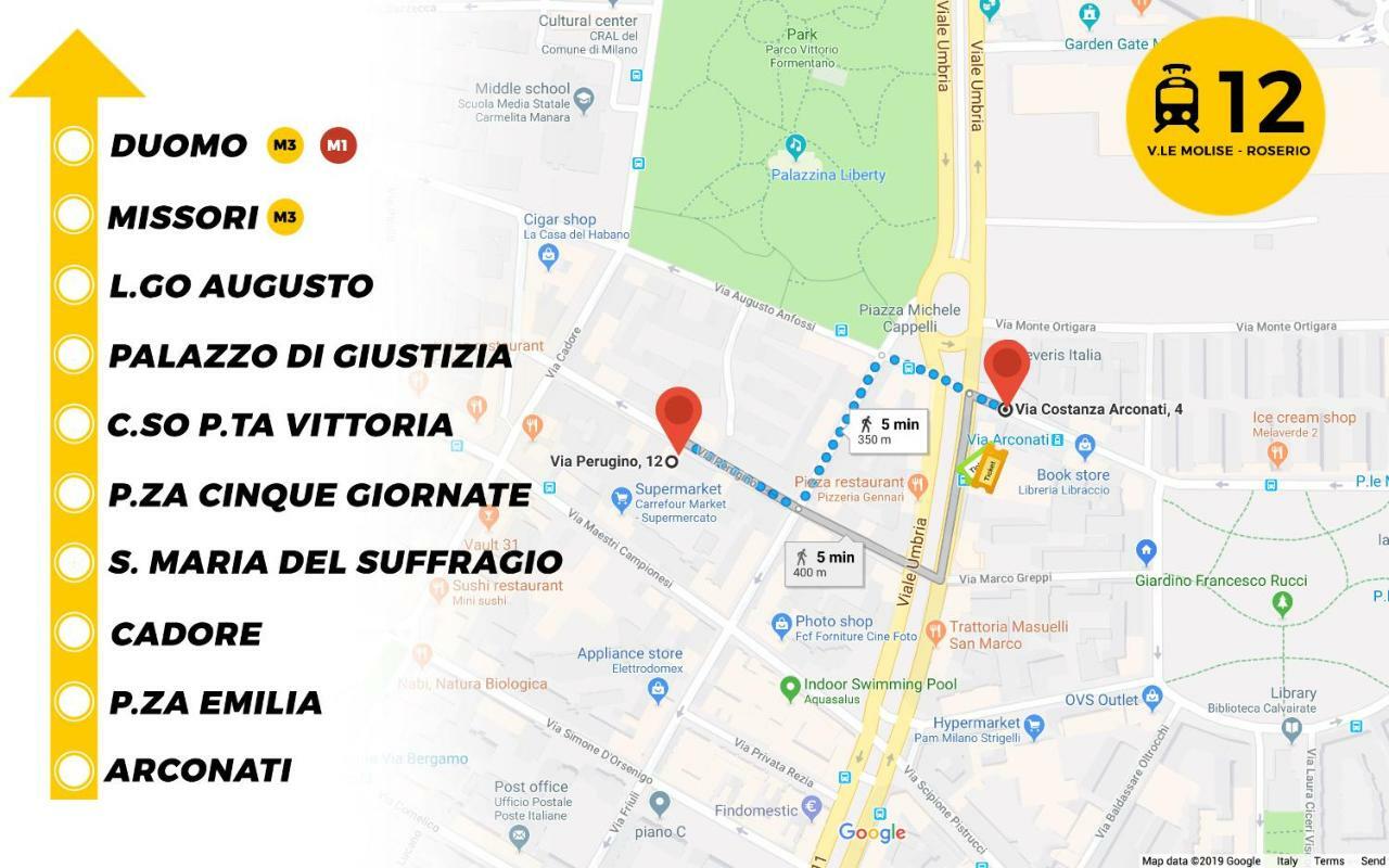 Hotel Perugino Μιλάνο Εξωτερικό φωτογραφία