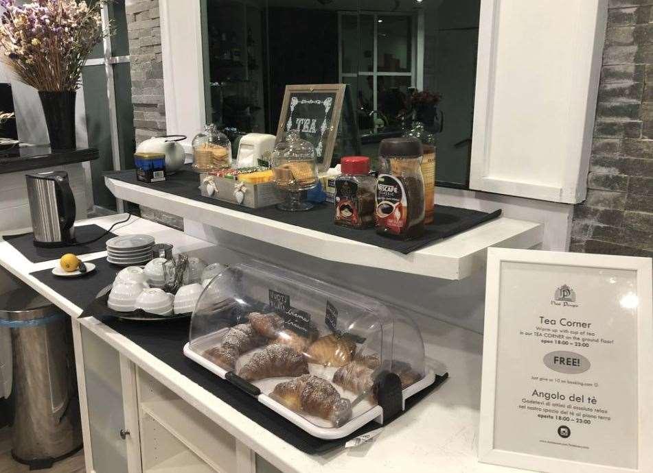 Hotel Perugino Μιλάνο Εστιατόριο φωτογραφία